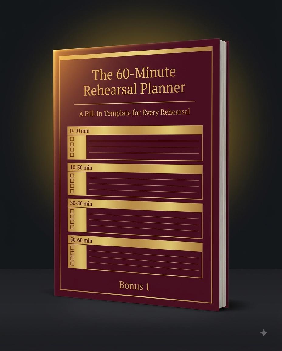Rehearsal Ready Checklist